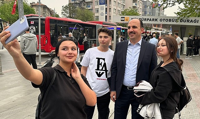 Lider Altay Kültürpark’ta Vatandaşlarla Buluştu