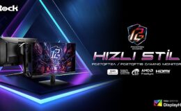 ASRock Yeni 180Hz Yenileme Suratına Sahip Monitörlerini Duyurdu!