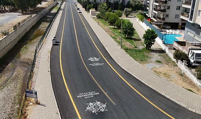 Aydın Büyükşehir Belediyesi, kent genelinde vatandaşlar için daha inançlı ve konforlu yollar oluşturmaya devam ediyor