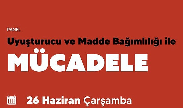 Buca’da uyuşturucu ile uğraş paneli