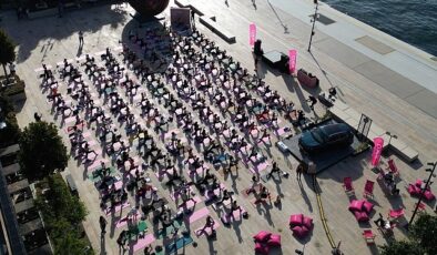 Galataport İstanbul’da Rıhtımda Yoga Serisi Başladı